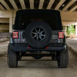 Jeep Wrangler Tail Lights - FORM Lighting - Sequential LED, Red/Smoked - `18-`23